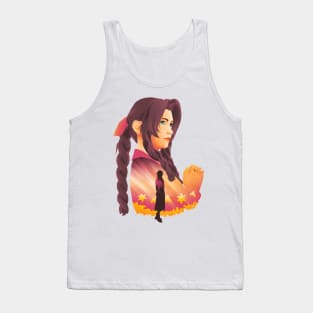 Aerith's flower Tank Top